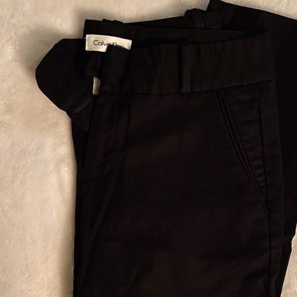 Calvin Klein black dress pants size 2 - Picture 3 of 4